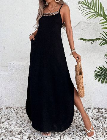 Rochie lunga SHEIN, negru