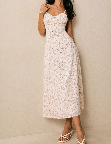 Rochie lunga SHEIN, floral print