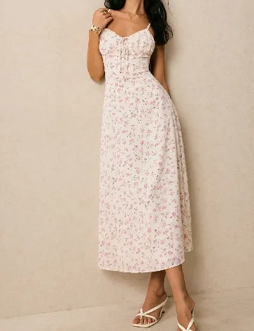 Rochie lunga SHEIN, floral print