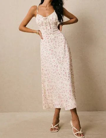 Rochie lunga SHEIN, floral print