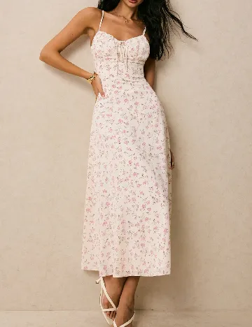 Rochie lunga SHEIN, floral print