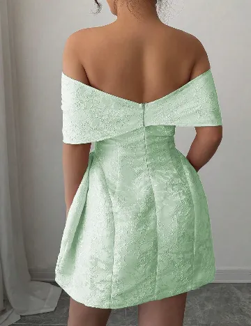 Rochie scurta SHEIN, verde