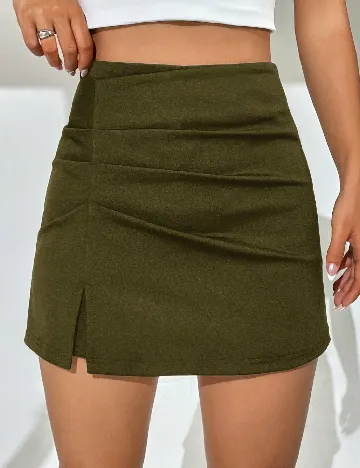 Fusta pantalon SHEIN, kaki