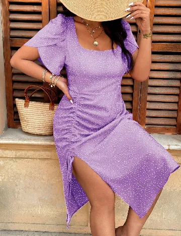 Rochie medie SHEIN CURVE, mov