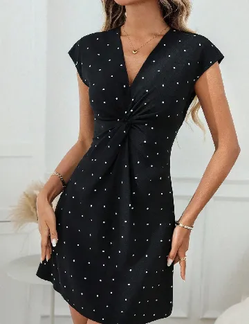 Rochie scurta Emery Rose, negru