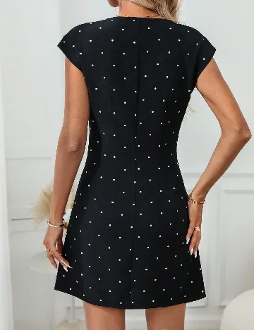 Rochie scurta Emery Rose, negru