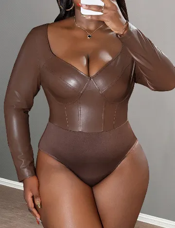 Body SHEIN CURVE, maro