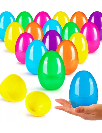 Set oua de plastic, 12 buc SHEIN, mix culori