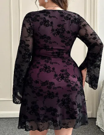 Rochie scurta SHEIN CURVE, negru