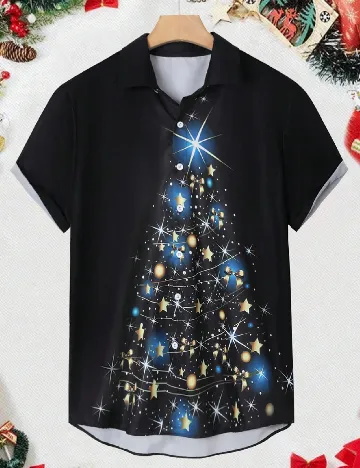 Camasa SHEIN Plus Size Men, mix culori