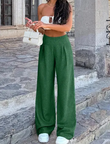 Pantaloni SHEIN, verde