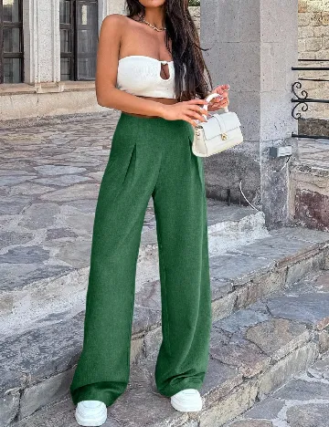 Pantaloni SHEIN, verde