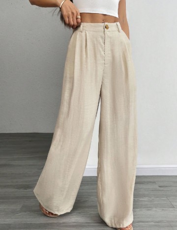 Pantaloni SHEIN, crem