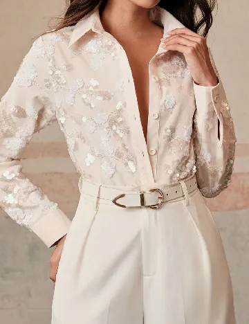 Camasa Anewsta, crem