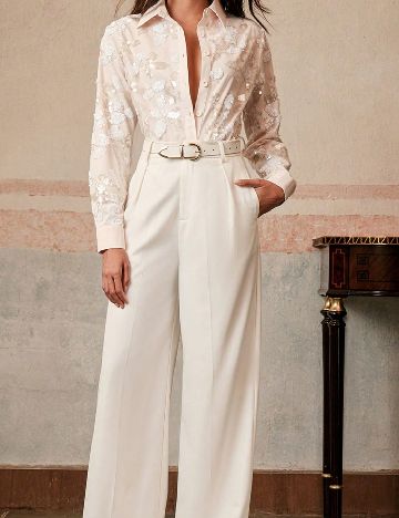 Camasa Anewsta, crem