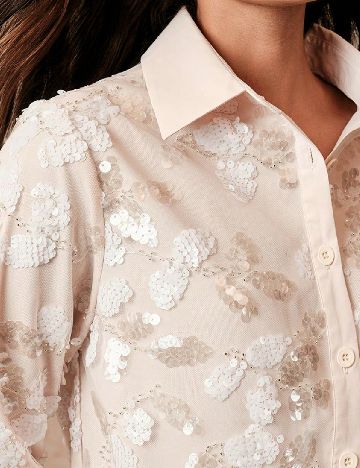 Camasa Anewsta, crem