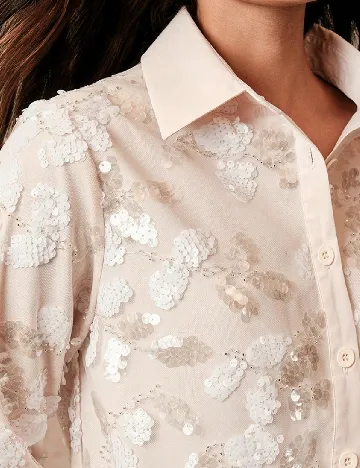 Camasa Anewsta, crem