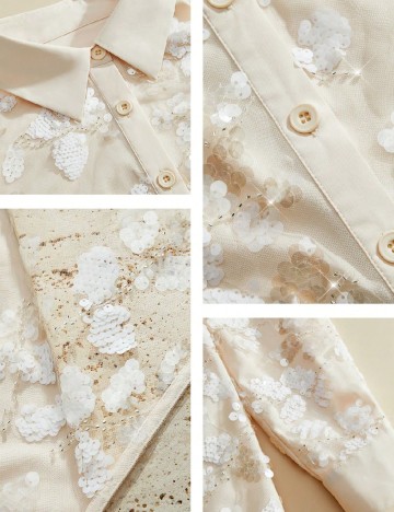 Camasa Anewsta, crem