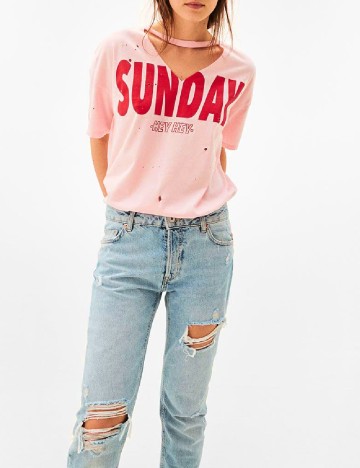 Tricou Bershka, roz