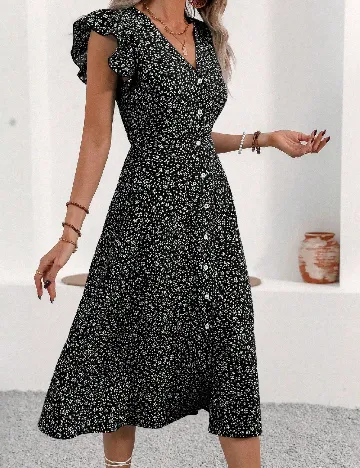 Rochie medie SHEIN, negru