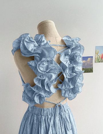 Rochie scurta SHEIN, bleu