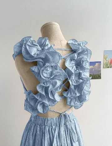 Rochie scurta SHEIN, bleu