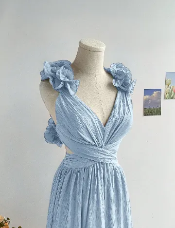 Rochie scurta SHEIN, bleu