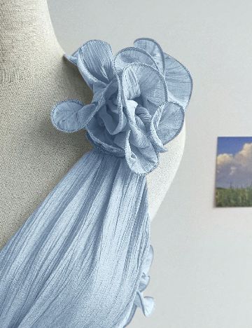 Rochie scurta SHEIN, bleu