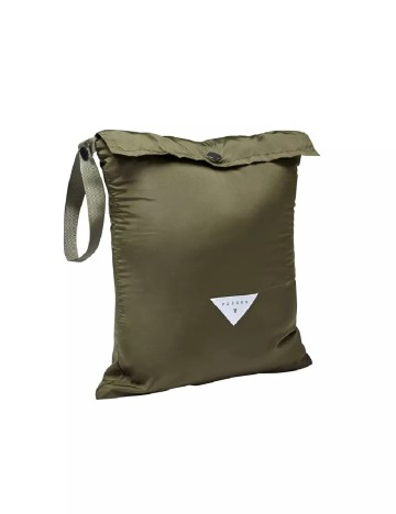 Poncho reversibil Fudoon, verde