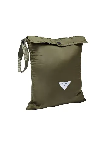 Poncho reversibil Fudoon, verde