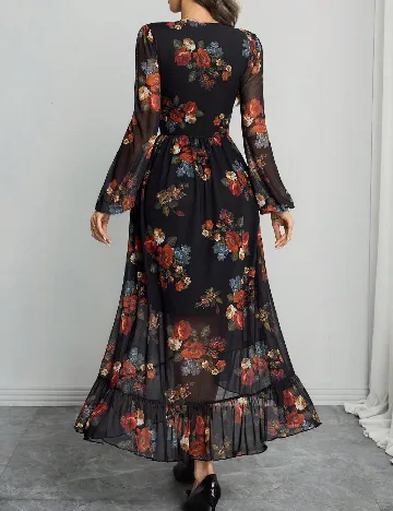 Rochie lunga SHEIN, floral print