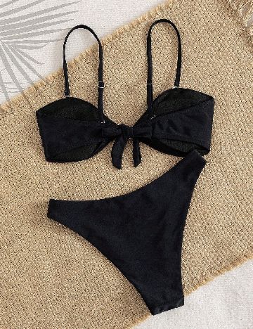Costum de baie SHEIN, negru