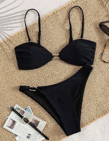 Costum de baie SHEIN, negru