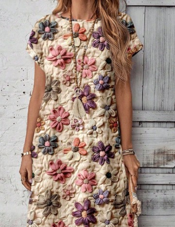 Rochie lunga Emery Rose, floral