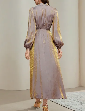 Rochie lunga SHEIN, crem