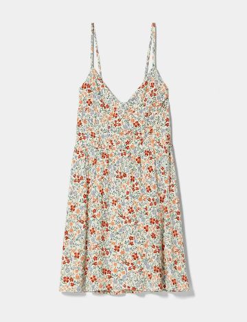 Rochie scurta Bershka, floral print