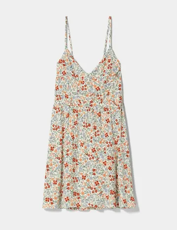 Rochie scurta Bershka, floral print