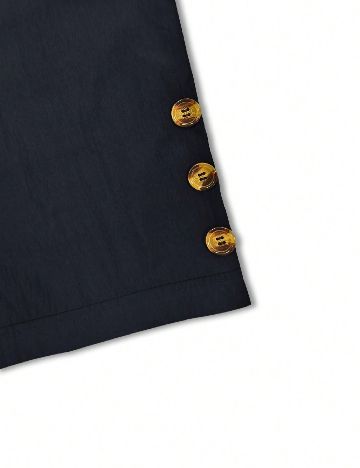 Pantaloni scurti SHEIN, bleumarin