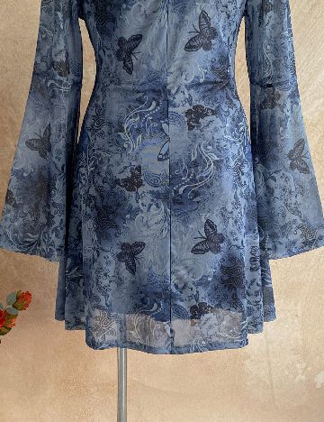 Rochie scurta SHEIN CURVE, albastru