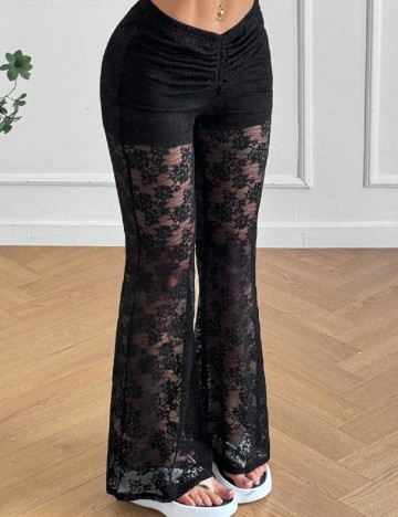 Pantaloni SHEIN, negru