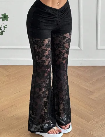 Pantaloni SHEIN, negru