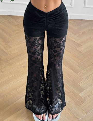 Pantaloni SHEIN, negru