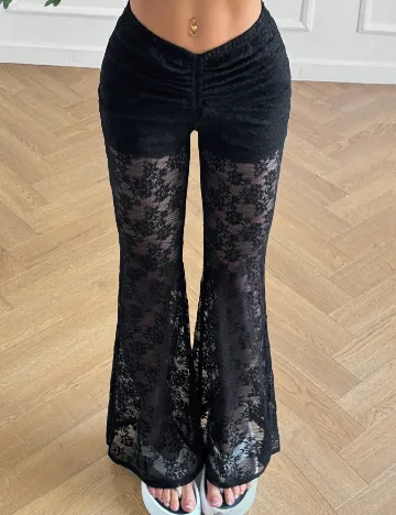 Pantaloni SHEIN, negru