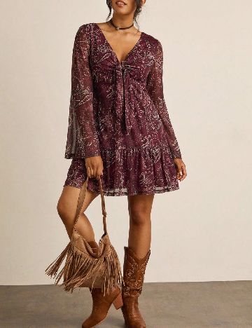 Rochie scurta SHEIN, rosu