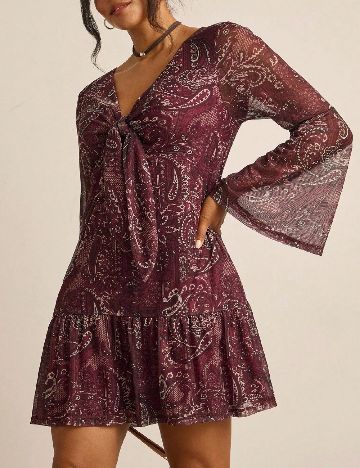 Rochie scurta SHEIN, rosu