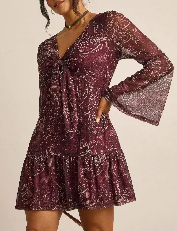 Rochie scurta SHEIN, rosu