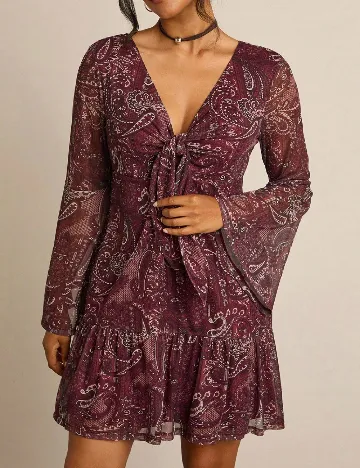 Rochie scurta SHEIN, rosu