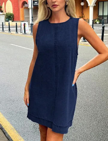 Rochie scurta Forever 21, bleumarin