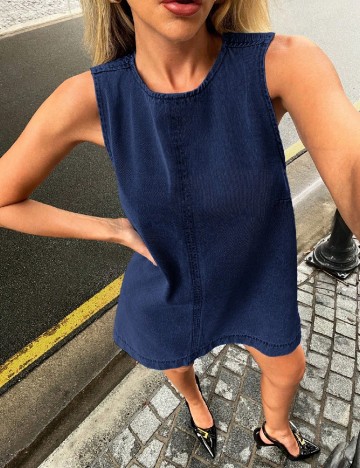 Rochie scurta Forever 21, bleumarin