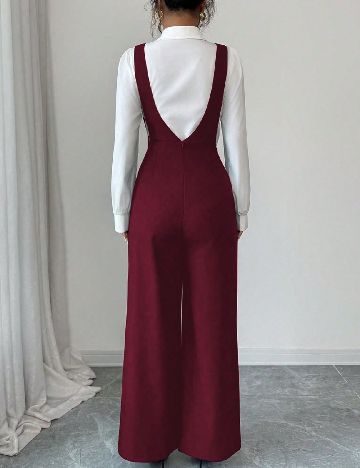 Salopeta SHEIN, visiniu